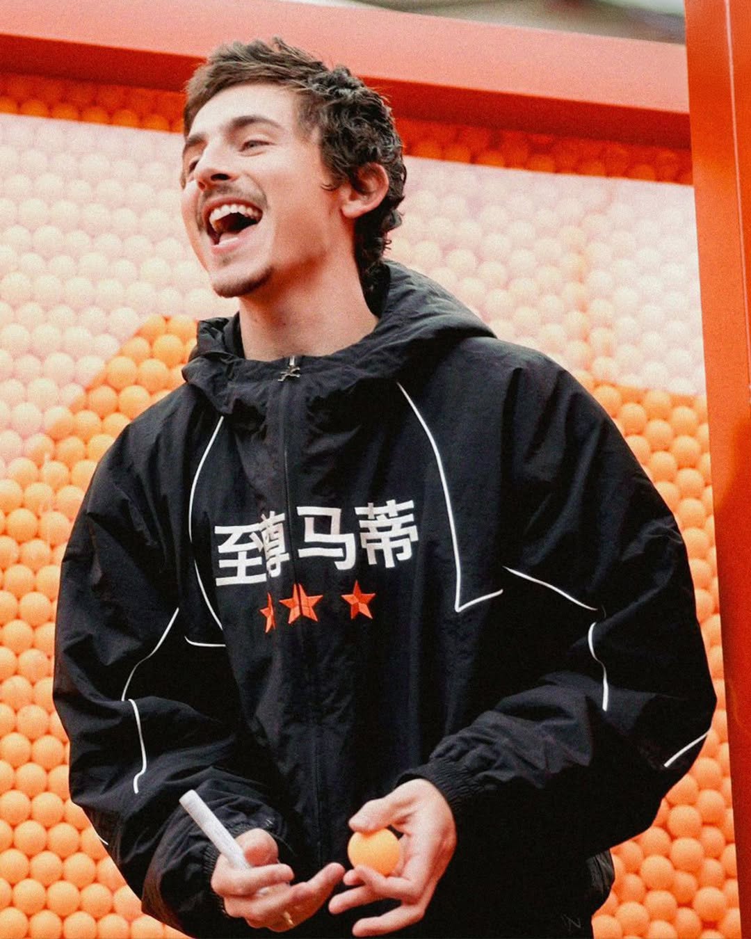 RADII reports on the recent 'Marty Supreme' film tour in China with actor Timothee Chalamet  playing ping pong.