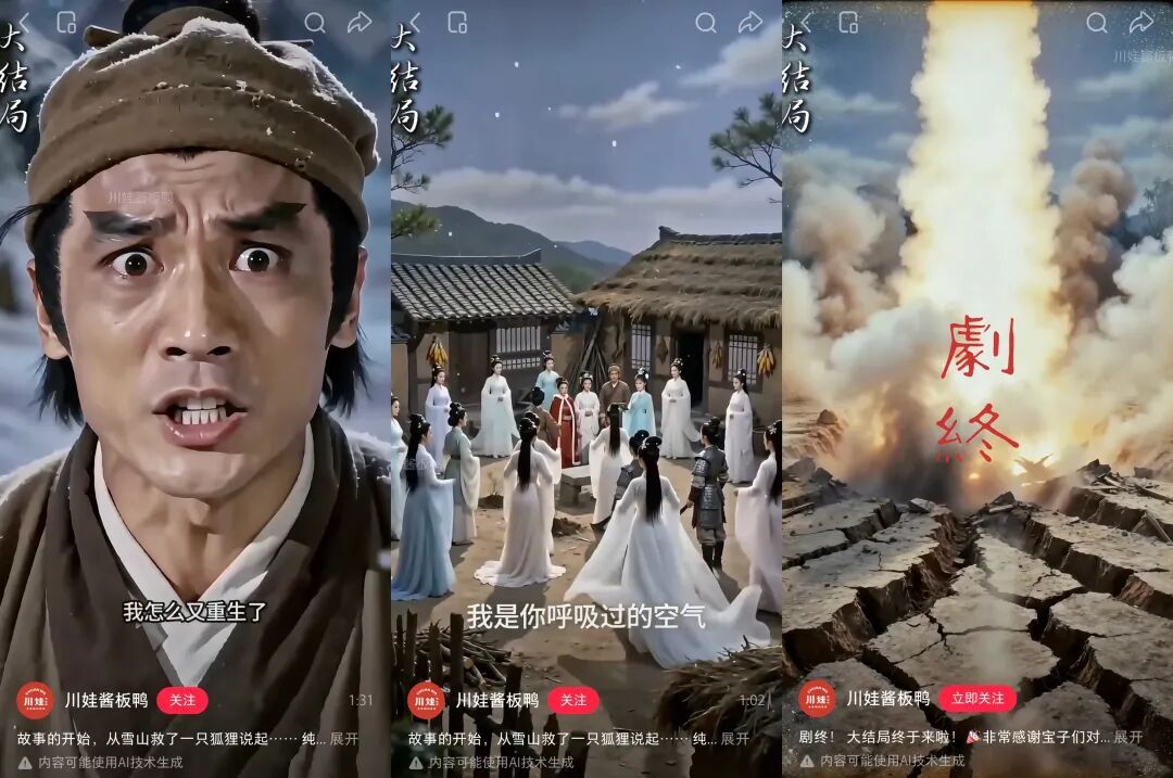RADII talks about the unhinged AI slop videos that's a spoof on a Chinese wuxia romance called Saving the Fox but with a salted duck.
