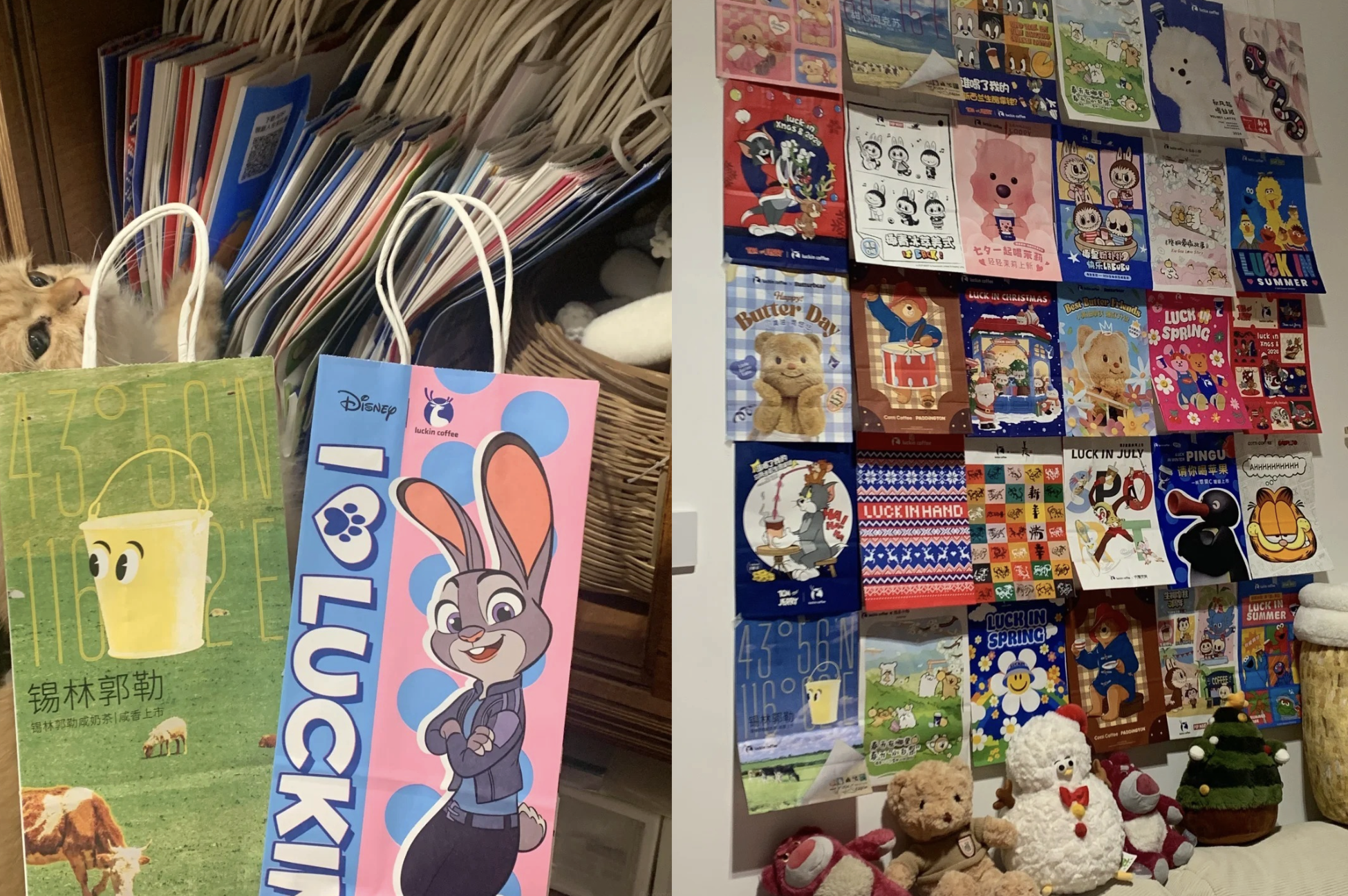 RADII talks about Chinese gen-z collecting bubble tea/coffee takeout bags and cup sleeves.