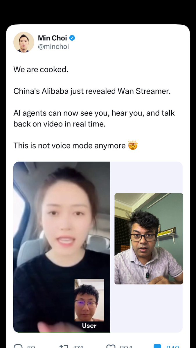 RADII talks about tech giant Alibaba having recently unveiled the most human-like end-to-end AI model yet, called Wan Streamer.
