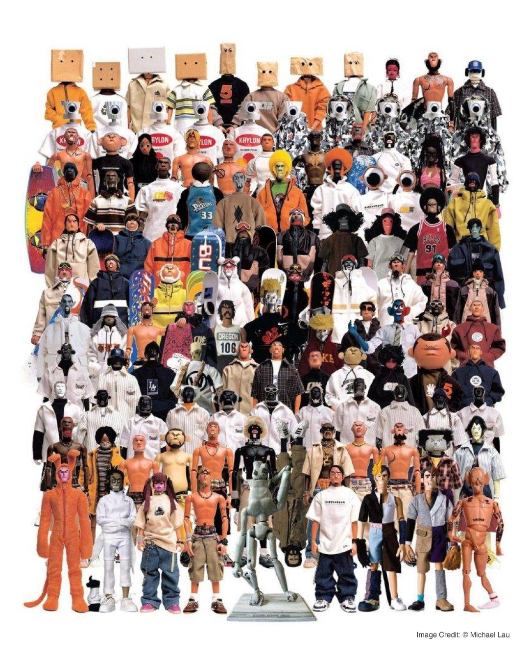 RADII exclusive interview with legendary artist Michael Lau, the godfather of designer toys, talks about his second collaboration with Carhartt WIP for his 'Flowers: Serendipity' collection.