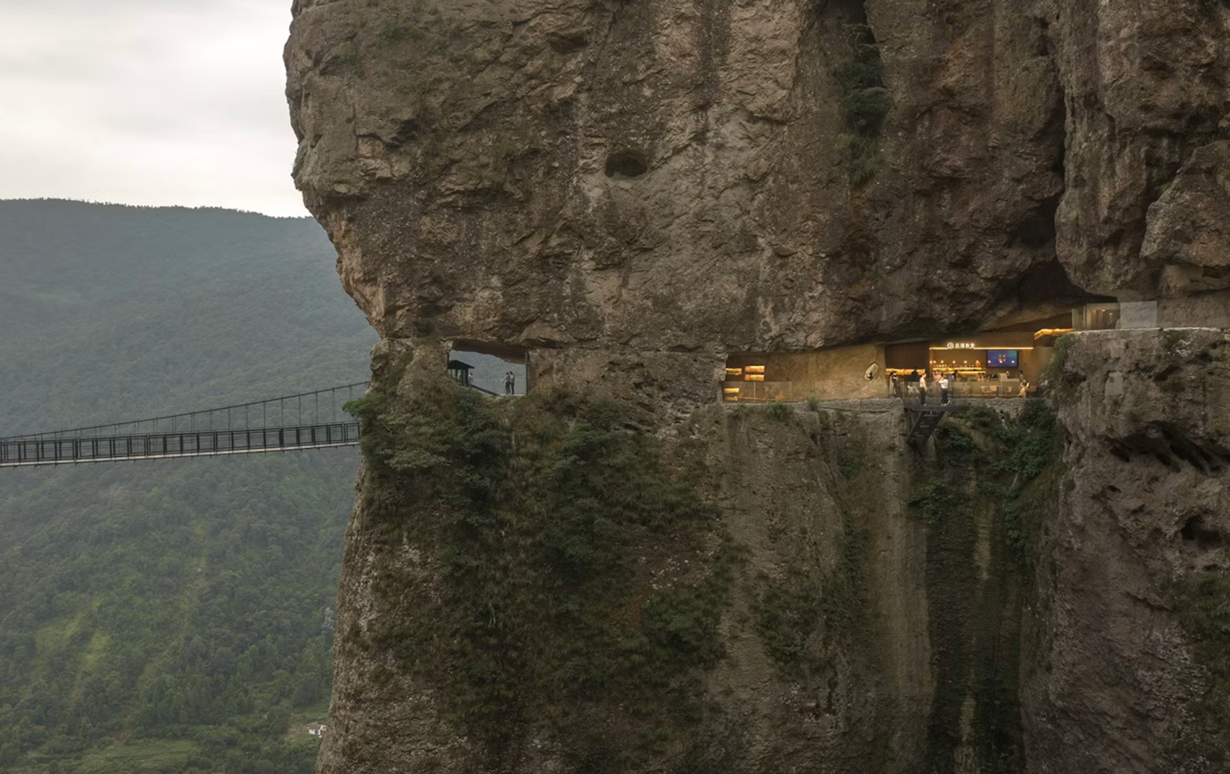 RADII highlights China's cliff-side cafes.