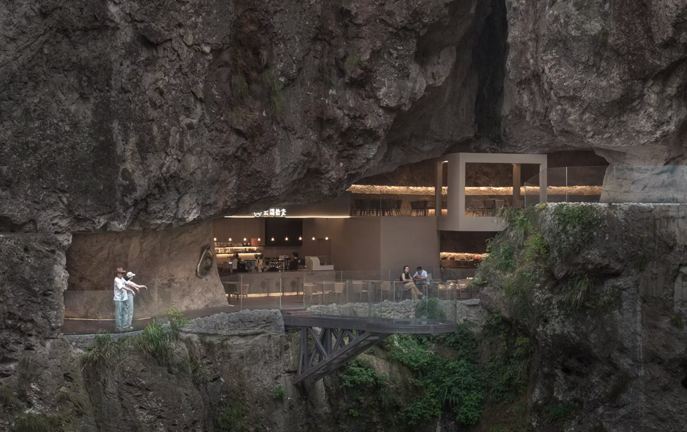 RADII highlights China's cliff-side cafes.