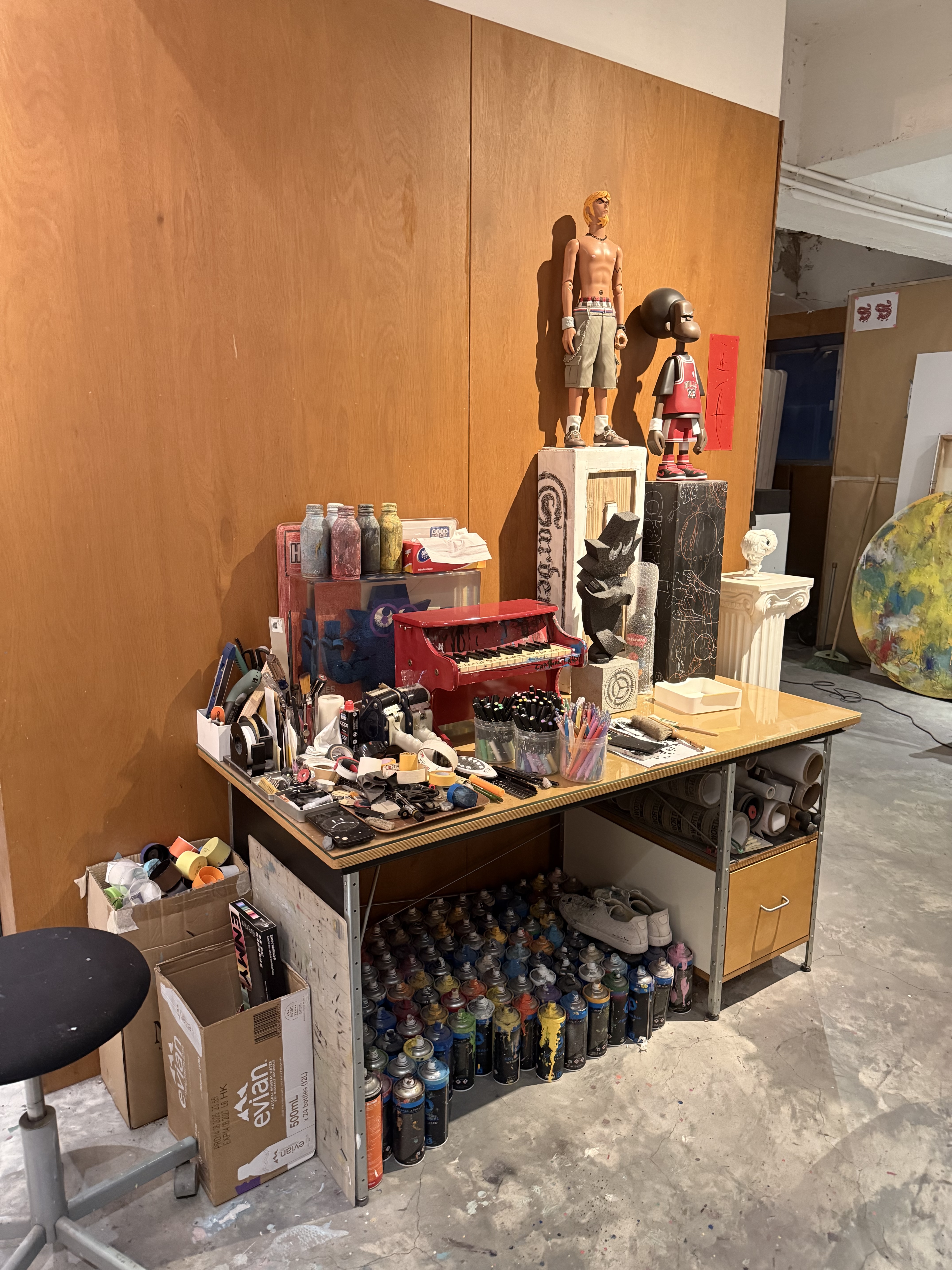RADII exclusive interview with legendary artist Michael Lau, the godfather of designer toys, talks about his second collaboration with Carhartt WIP for his 'Flowers: Serendipity' collection.