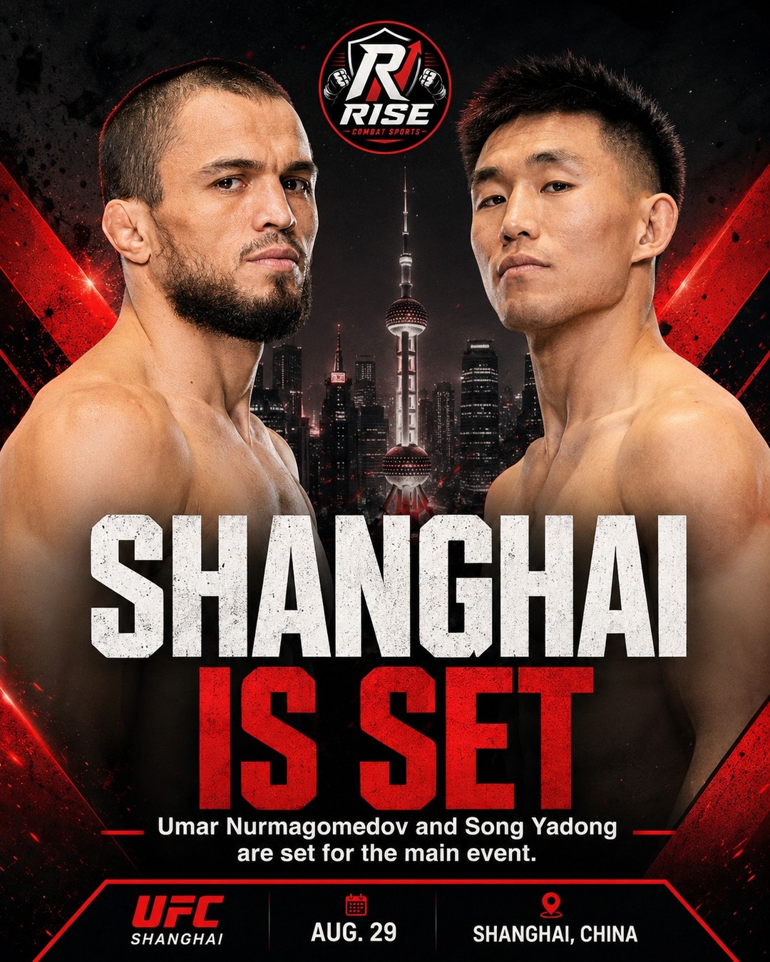 RADII highlights the UFC fight in Shanghai between Song Yadong and Umar Nurmagomedov.