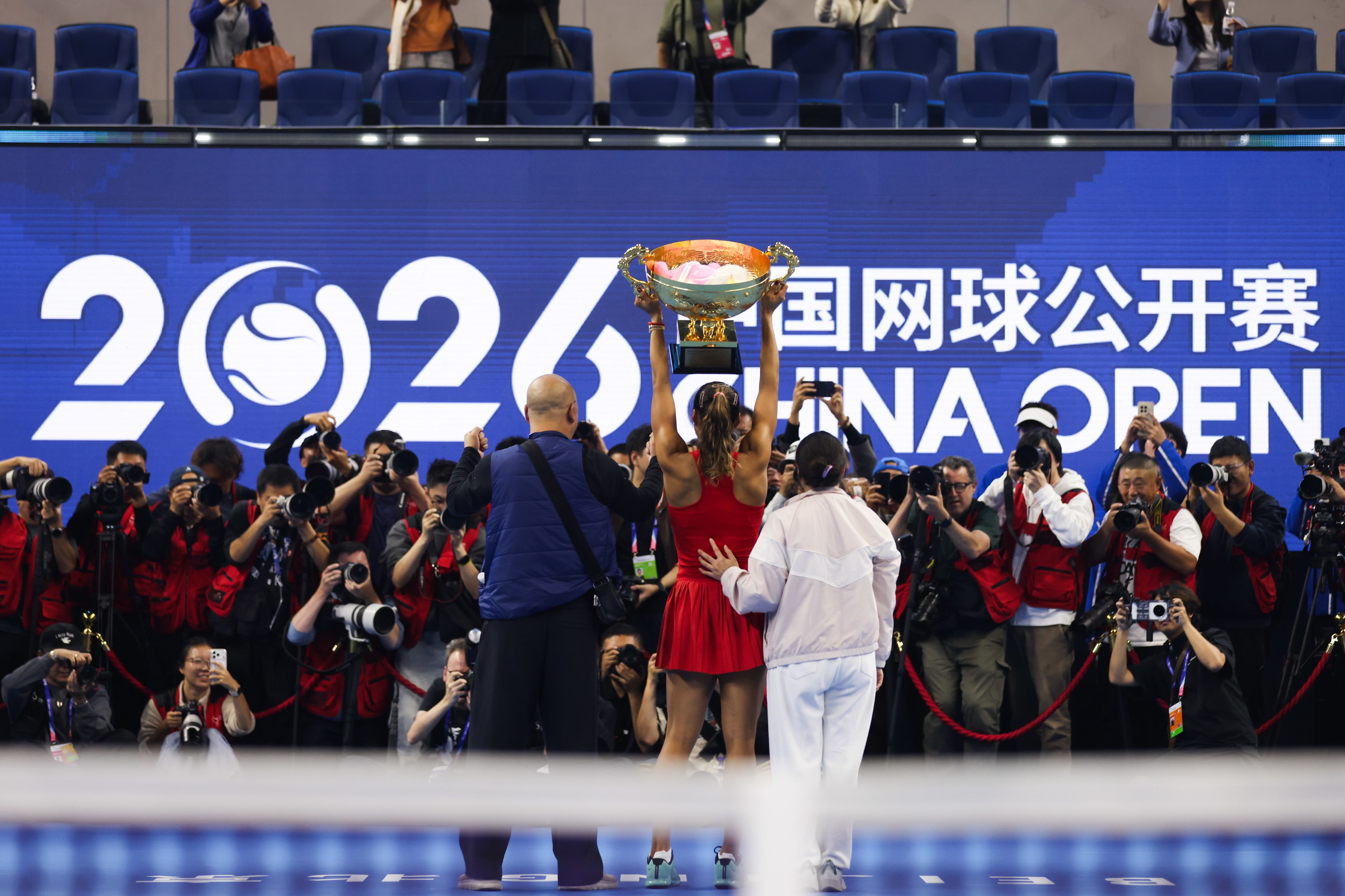 RADII highlights Chinese tennis phenom Qinwen Zheng's China Open victory for Women's Singles against Mirra Andreeva in Beijing.