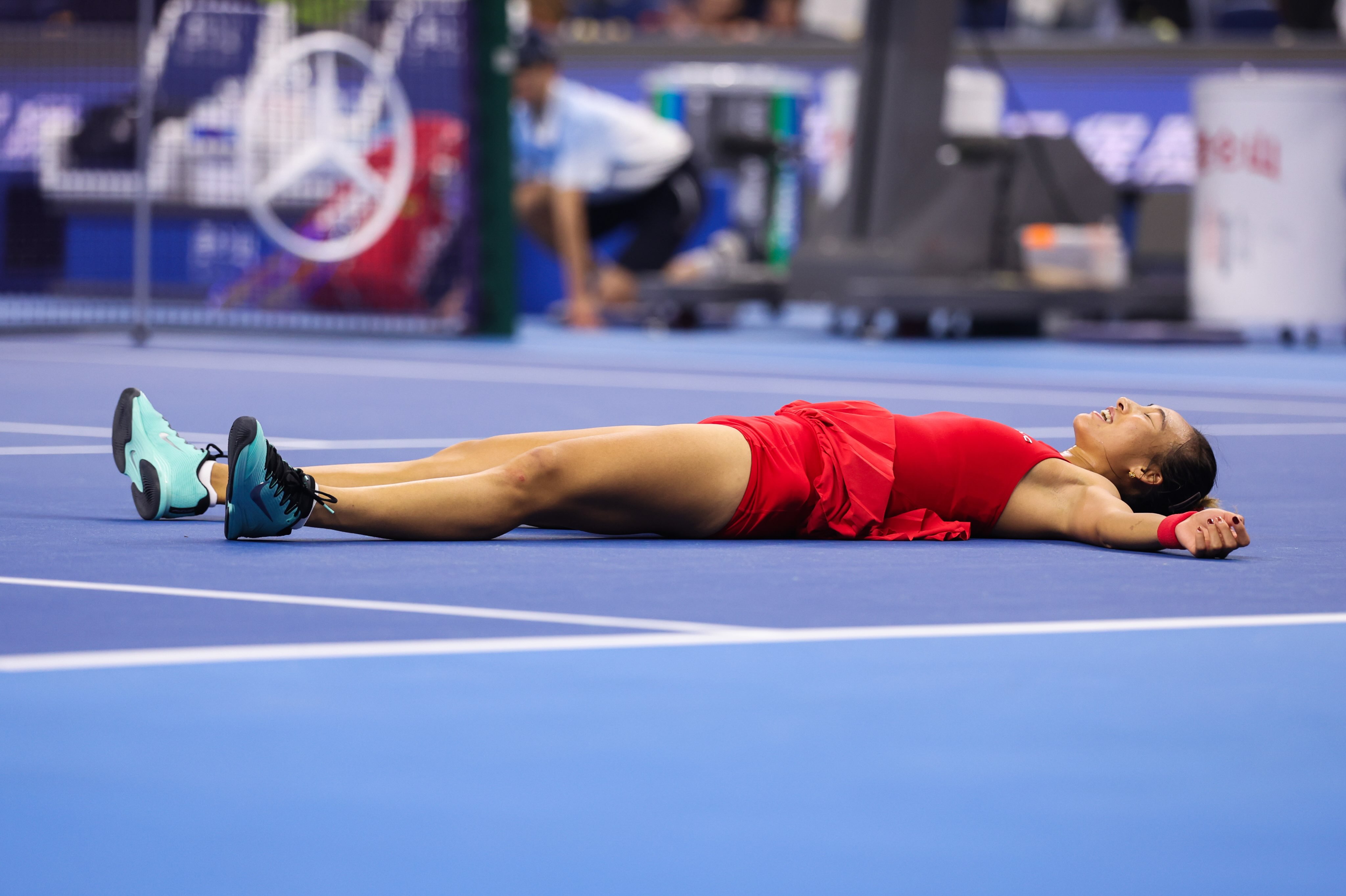 RADII highlights Chinese tennis phenom Qinwen Zheng's China Open victory for Women's Singles against Mirra Andreeva in Beijing.